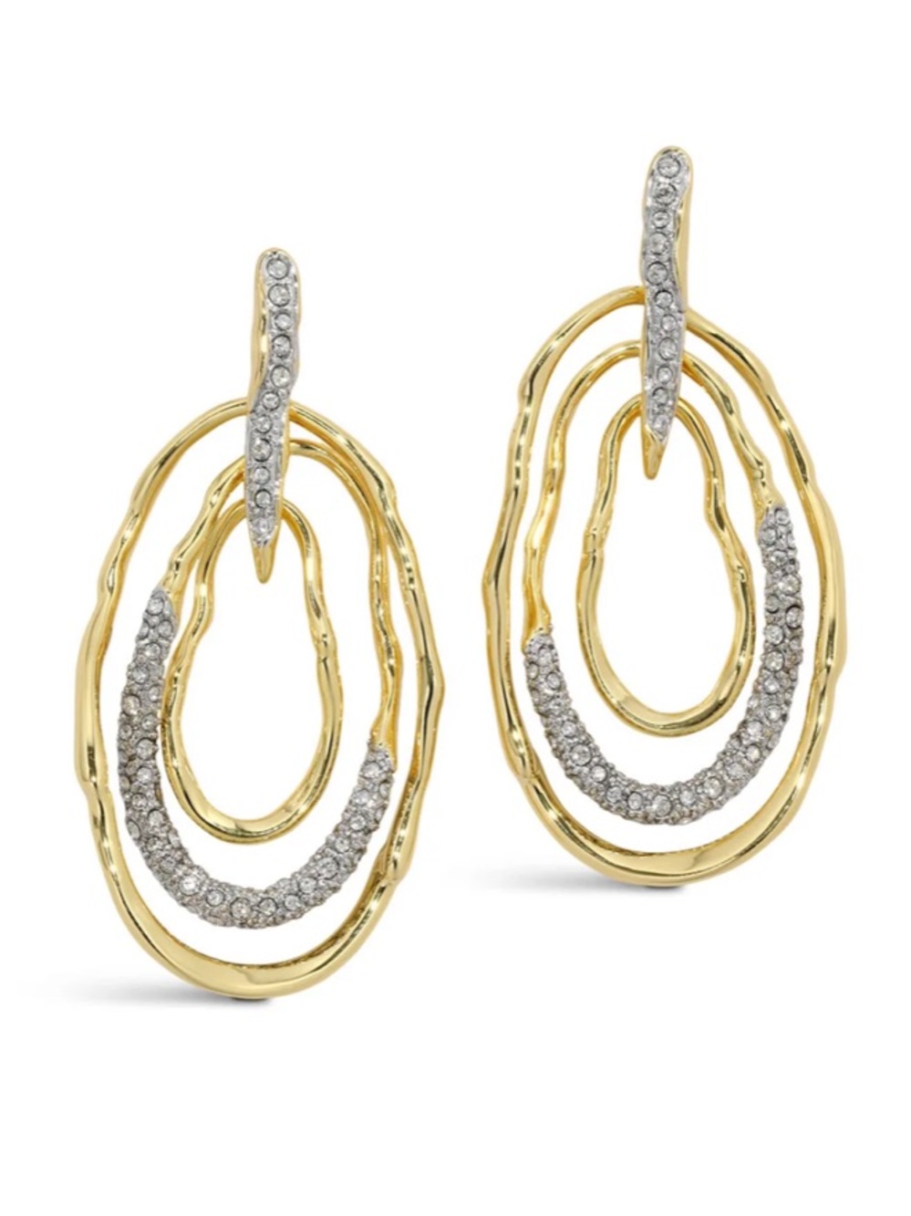 ALEXIS BITTAR • Solanales Crystal Pavé
Mobile Post Earrings